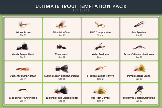 Ultimate Trout Temptation Pack - 2 Pack (96 Flies)